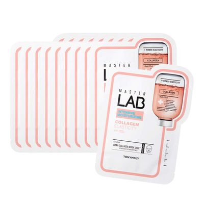 TONYMOLY Master Lab Mask Sheet, Collagen, 10 Count (Pack of 1)