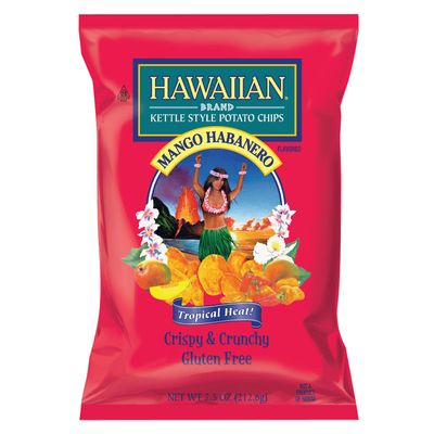 7.5 oz Hawaiian Mango Habanero Kettle Potato Chips