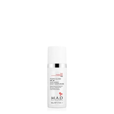 M.A.D SKINCARE MAXIMUM ACTIVE DERMACEUTICALS SOLAR PROTECTION: Photo Guard SPF 30 Anti-Aging Daily Moisturizer - 50g