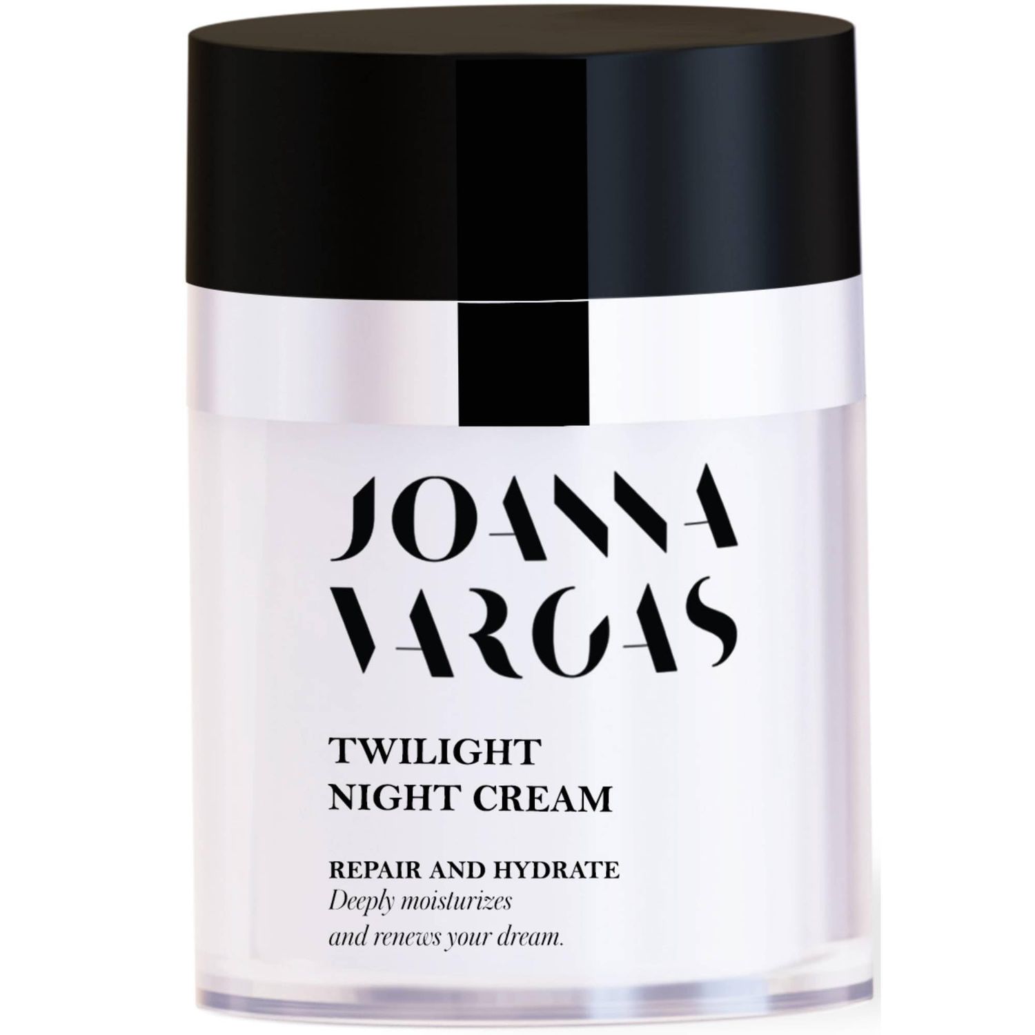 Joanna Vargas Twilight Night Cream Face Moisturizer for Women - Anti Aging Face Cream with Epidermal Growth Factors - Face Neck Tightening Cream for Aging Skin - Plumping Night Cream with Botanicals