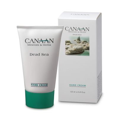 Canaan Minerals Herbs Dry Hand Repair Cream - Dead Sea Hand Cream, Deep Moisture For Dry Hands And Cracked Skin, 4.25 fl. oz 125ml