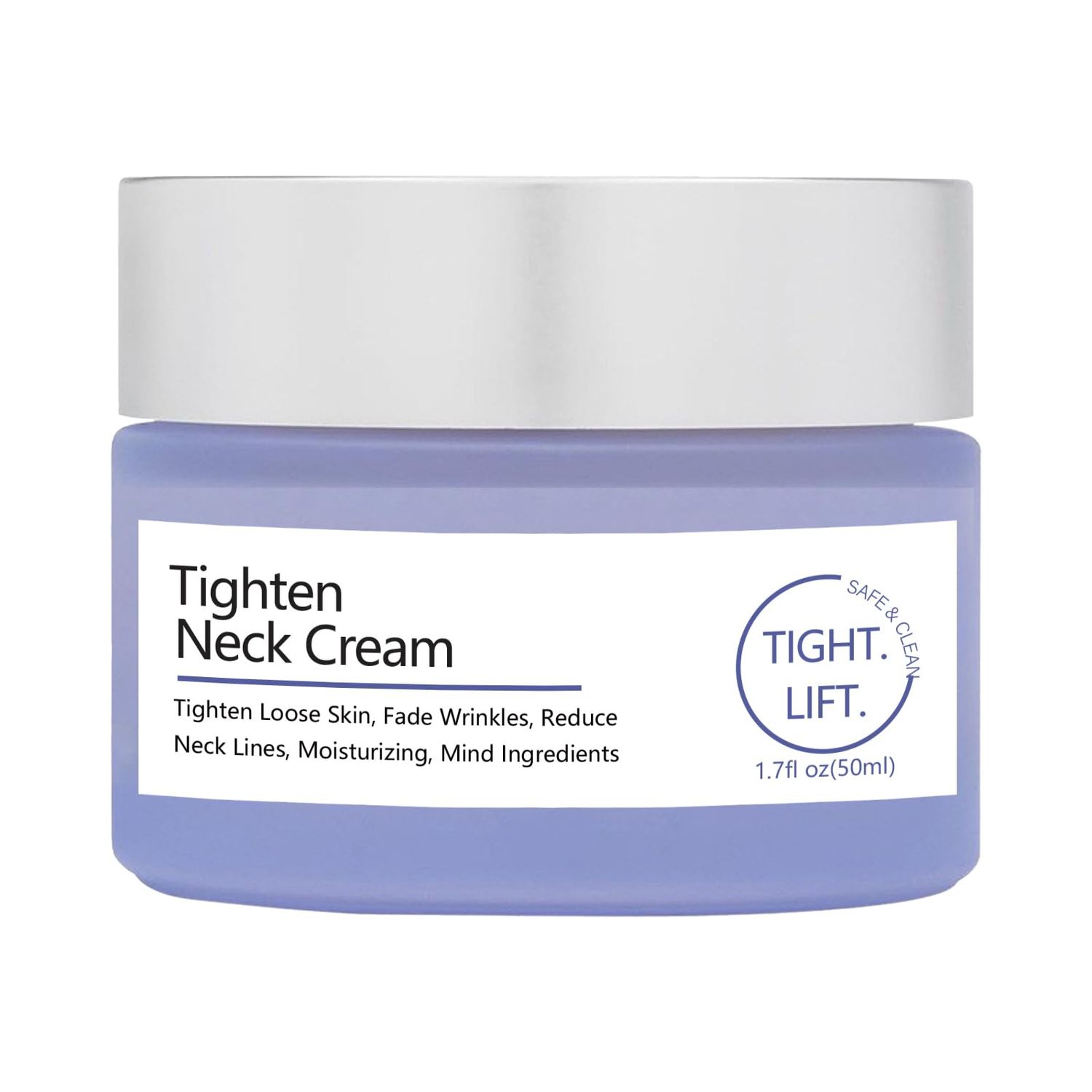 Neck Firming Cream, Anti Wrinkle Moisturizing Neck Cream, Smooth Tight Skin, Help Reduce Fine Lines Wrinkles(1.7 oz)