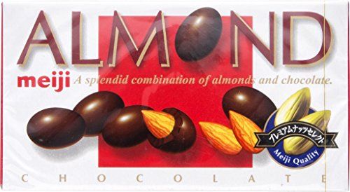Meiji Almond Chocolate 79g Crispy Crunch Taste (Japan Import)