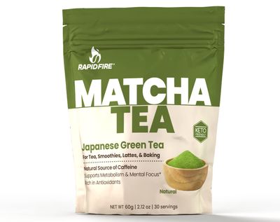 Matcha Tea, Japanese Green Tea, Supports Metabolism and Mental Clarity, Rich in Antioxidants, Natural Source of Caffeine, 30 Servings