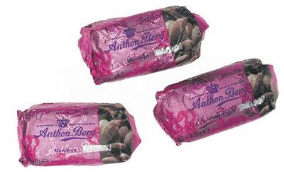 AB famouse Danish Marzipan Bites (Minaturebrod Dk Choc Covered) (1.500 Lbs)