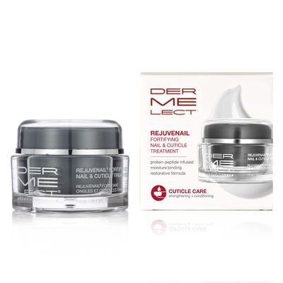 Dermelect Rejuvenail Fortifying Nail Cuticle Treatment- Cream for Dry Damaged Cuticles with Peptides Hyaluronic Acid Shea Butter, Moisturizes, Soothes, Strengthens Repairs Cuticles Nails