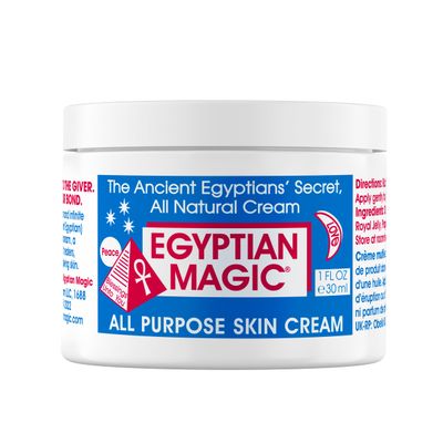 Egyptian Magic - All Purpose Face, Body, and Dry Skin Moisturizing Cream, Skin Protectant for Women Men, Eczema Care Healing Balm, Scar Treatment, Stretch Marks, and Tattoo Aftercare, 1oz Jar