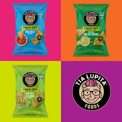 Tia Lupita Cactus Tortilla Chips Variety (Pack of 3) - Vegan, Gluten-Free, Grain-Free, Dairy-Free, Non-GMO, High Fiber, Authentic Mexican Snack Food
