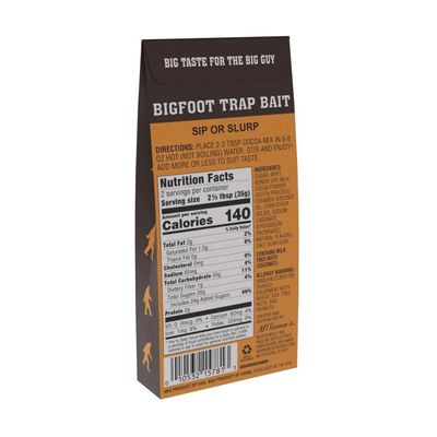 Bigfoot Trap Bait Chocolate Soup by McSteven's - 2.5oz Tent Box (Pack of 3)