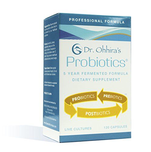 Dr. Ohhira s Probiotics Professional Formula with 5 Year Fermented Prebiotics, Live Active Probiotics and The only Product with Postbiotic Metabolites, 120 Capsules