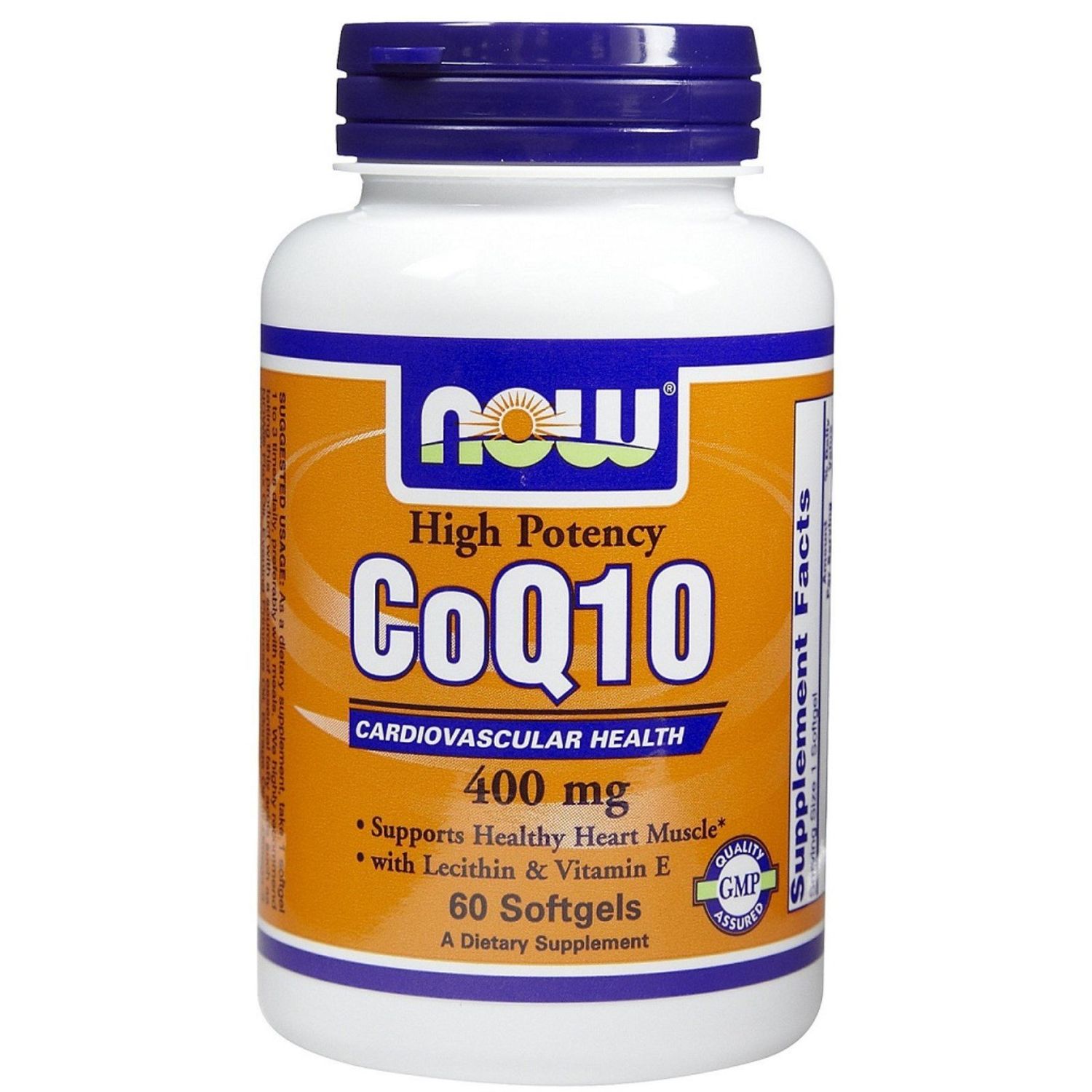 Now Foods, CoQ10, 400 mg, 60 Softgels