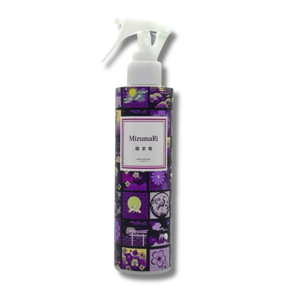 MizumaRi 2-in-1 Anti-Aging Spray for Scalp Face Reduce Wrinkles Lift Skin Boost Hair Volume Powered by Japanese Antioxidant Base 200ml