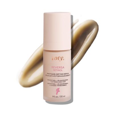 toty By Sofia Vergara - Reversa Retinol Photoage-Defying Serum - Anti-Aging to Reduce Lines and Wrinkles for Firm and Plump Skin - 0.5 Micro-Encapsulated Retinol, 5 Niacinamide, 2 NAG - 1.0 fl oz
