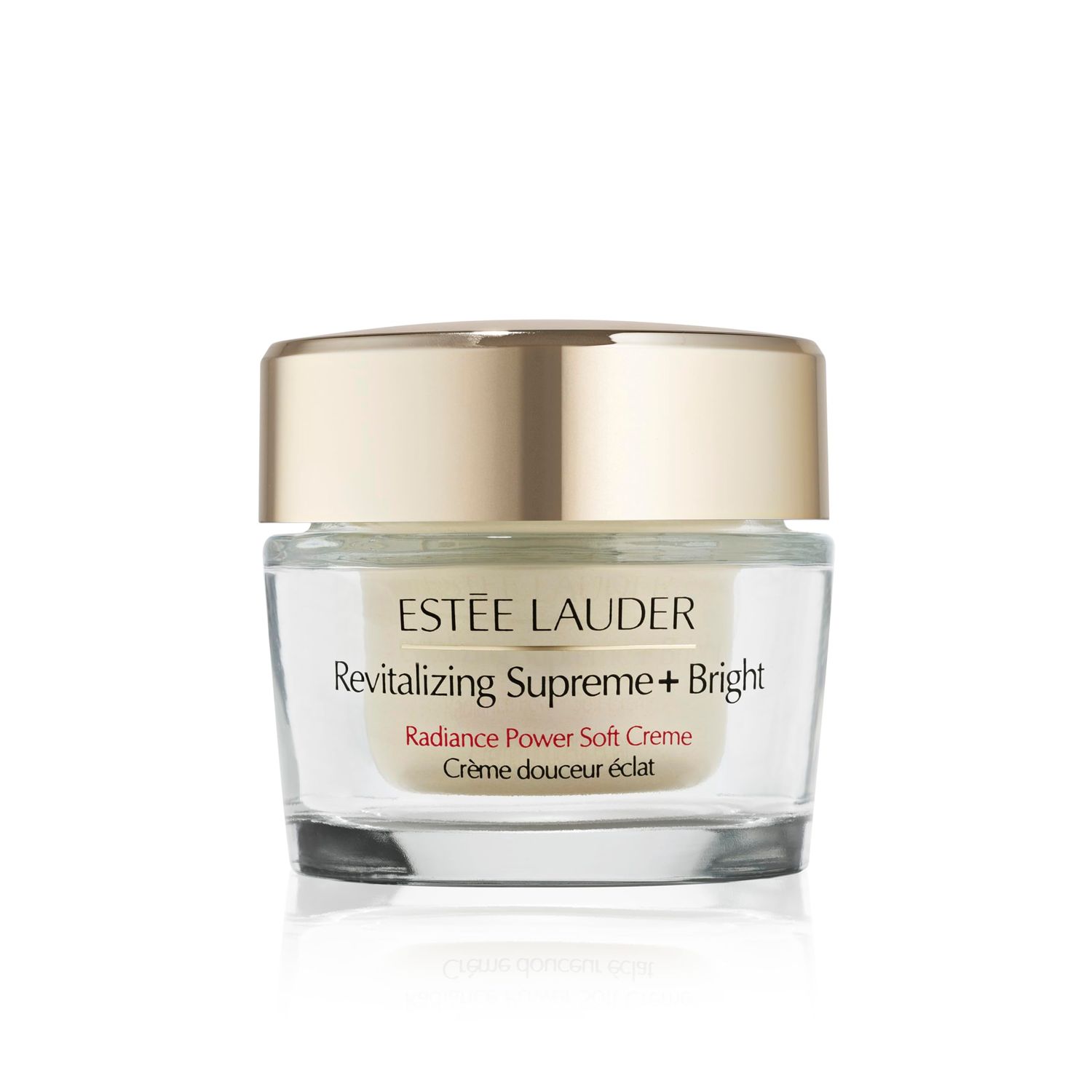 Est e Lauder Revitalizing Supreme Bright Radiance Power Soft Cream Moisturizer with Vitamin C For Dullness, 1.7 Ounce