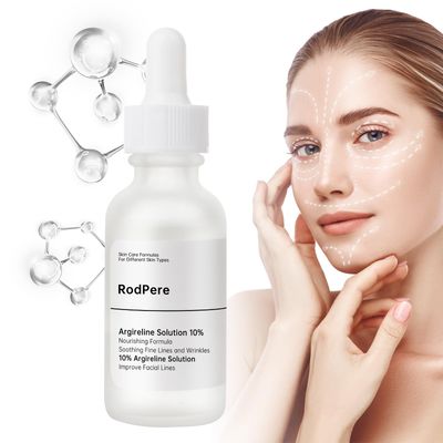 Argireline Serum With Hyaluronic Acid For Fine Lines, Anti Aging Argireline Solution 10 Percent For Dark Spot, 30 ML Anti Wrinkles Multi Peptide Serum For Face, Eye, Neck.