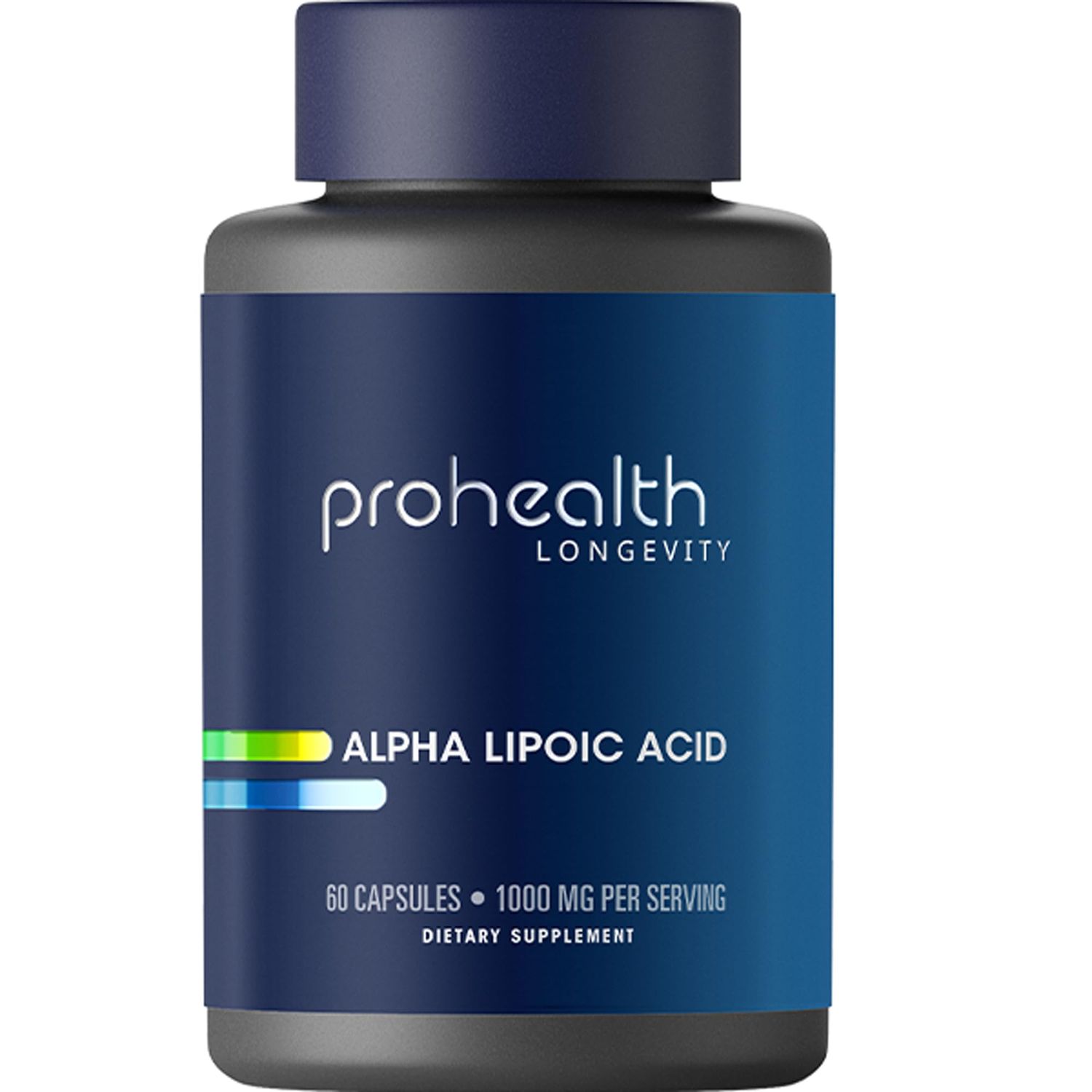 ProHealth Alpha Lipoic Acid High Potency 1000mg Promotes Metabolism, Younger Looking Skin, and Cellular Energy. Fights Fatigue and Brain Fog. Protects Heart, Brain, and Liver Health. 30 Servings.