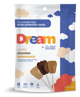 DREAM by Dr. John&#39;s Healthy Sweets Assorted Lollipops (Vanilla, Chocolate, Butterscotch)
