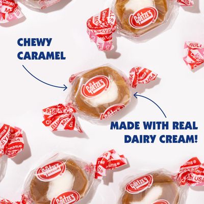 Goetze's Candy Vanilla Caramel Creams - 4 Ounce Bags - 2 Pack - Fresh from the Factory