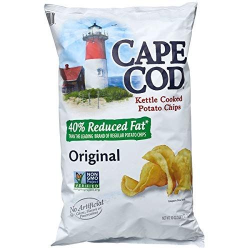 Cape Cod Potato Chips: Original Reduced Fat Kettle Cooked - 30 oz