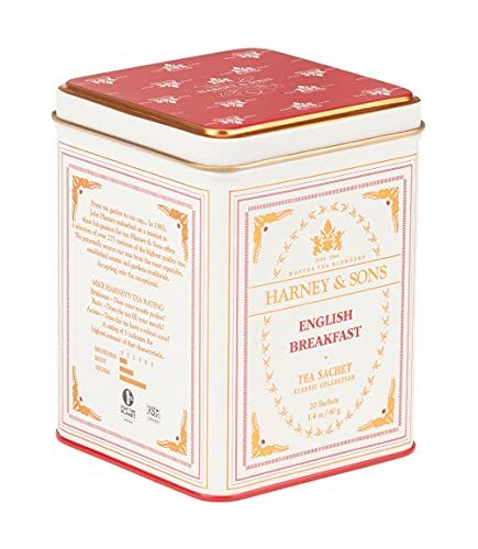 Harney Sons Black Tea, English Breakfast, 20 Sachets