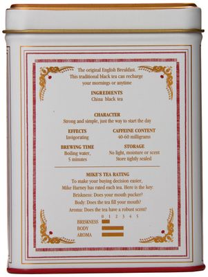 Harney Sons Black Tea, English Breakfast, 20 Sachets
