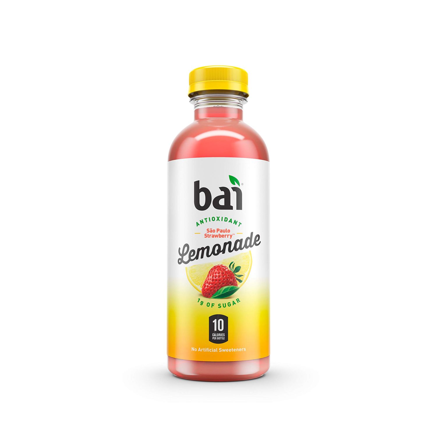 Bai Sao Paulo Strawberry Lemonade, 18 Fl Oz Bottle