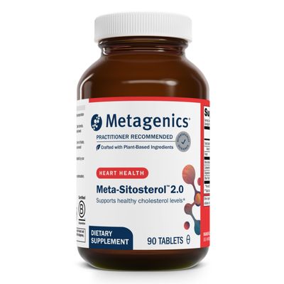 Metagenics Meta-Sitosterol 2.0 - for Cholesterol Already in a Normal Range - Plant Sterol Complex - with Folate - Dietary Supplement - Gluten-Free - Vegetarian - 90 Tablets