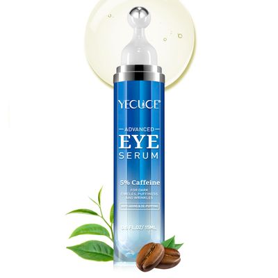 Eye Serum, Under Eye Cream, Eye Serum for Dark Circles Under Eye Treatment, Puffiness, Under Puffy Eye Bags, Fine Lines and Wrinkles, with 360 Stainless-Steel Roller-Ball Applicator