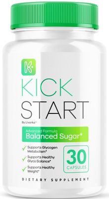 Kick Start Glyco Optimizer Capsules, Kickstart Glycol Supplement Support Pills Premium - All Natural Advanced Formula, Kickstart Vitamin to Promote Energy Health, 30 Capsules for 1 Month