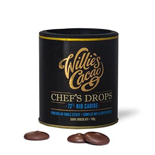 Willie&#39;s Cacao Venezuelan Dark Chocolate Drops 72 - 150g