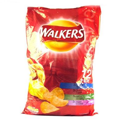 Walkers Variety Crisps 12 Pack 350g