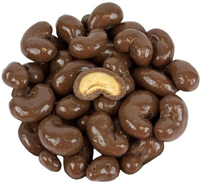 Milk Chocolate Covered Cashews, 2 Pounds