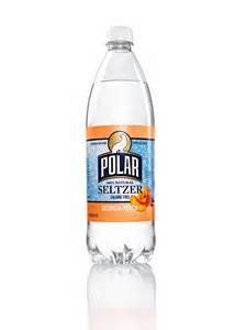 Polar 100 Natural Seltzer Water, Georgia Peach, 33.8 Fl Oz. (Pack of 6)