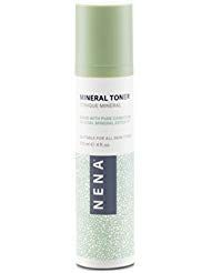 NENA All-Natural Mineral Toner for Face Naturally Hydrates, Firms, and Refreshes All Types of Skin, Vegan Friendly, Gluten, Sulfates, and Paraben Free, 120ml