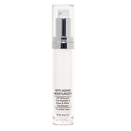 Jolie Anti-Aging Moisturizer WGreen White Tea, Duo Peptides Nutrilayer 1 oz.