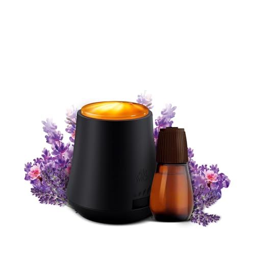 Air Wick Essential Mist Starter Kit, Diffuser 1 Refill, Lavender and Almond Blossom, Air Freshener, Essential Oils