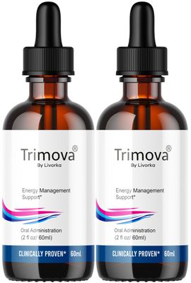 LIVORKA (2 Pack) Trimova Liquid Drops, Trimova Drops, Trimova Liquid, Trimova Drops Advanced Formula, Trimova Drops Vitamin, Trimova Drops Metabolic, Trimova Drops Metabolism 2 Bottles for 60 Days