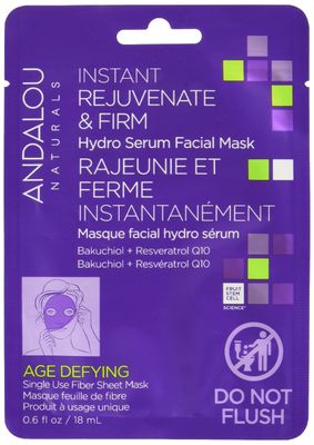 Andalou Naturals, Age Defying Instant Rejuvenate Firm Sheet Mask