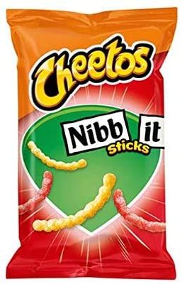 Cheetohs Nibb-it stick Crisps Cheetos Nibb-it Sticks Naturel Zout Chips Total Weight 3.88 ounce