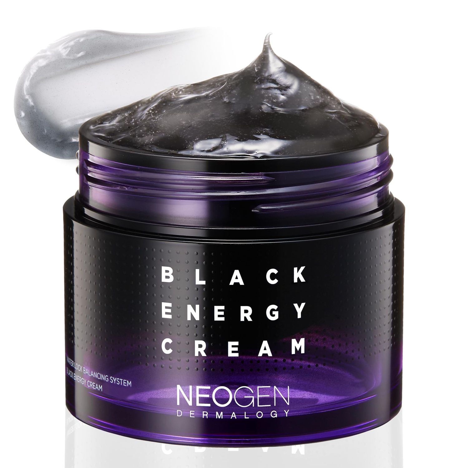 [K-Beauty] Neogen Dermalogy Black Energy Cream Revitalizing Nourishing Gel Moisturizer Sleep Mask Facial Cream wPlant-Derived Ingredients 2.7oz