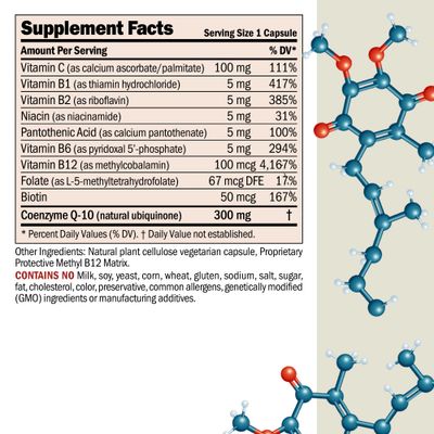 ANDREW LESSMAN Coenzyme Q-10 300 mg 120 Capsules - Essential for Energy Production and Optimum Key Organ Function, Anti-Oxidant Support, Depleted by Aging, Plus B-Complex. Easy to Swallow Capsules