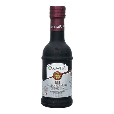 Colavita Aged Balsamic Vinegar of Modena IGP, 3 years, 8.5 Floz Glass Bottle