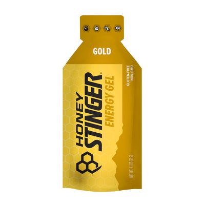 Honey Stinger Gold Energy Gel Gluten Free Caffeine Free for Exercise, Running and Performance Sports Nutrition for Home Gym, Pre and Mid Workout 24 Pack, 26.4 Ounce