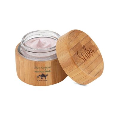 Shira Shir-Organic Pure Acai Facial Mask For Nourished Smoother and Radiant Skin With Organic Anti-Aging Formula Leaves Skin Hydrated Helpful for Sensitve Skin.(15 ML)