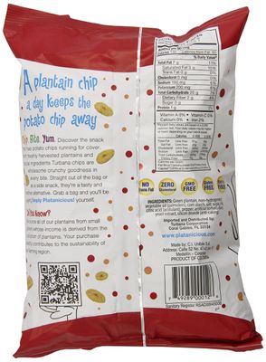 Turbana Plantain Chips, Chili, 7 Ounce