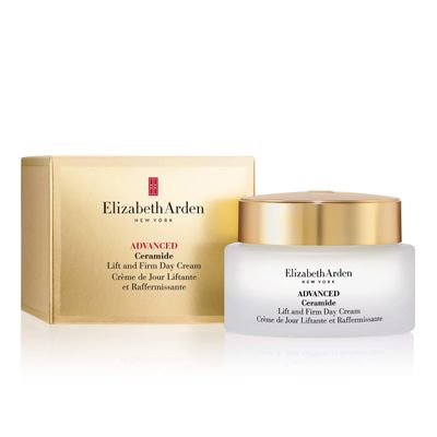 Elizabeth Arden Advanced Ceramide Lift and Firm Face Day Cream, Hydrating Moisturizer, Infused with Peptides, 1.7 fl oz