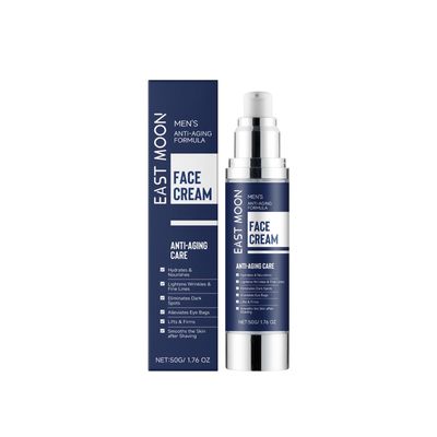 6 in 1 Face Cream For Men - Hyaluronic Acid Treatment For Hydration, Anti-Aging, And Skin Repair 1.76OZ