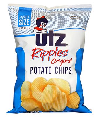 Utz Ripple Chips, Regular, Ripple Regular, 9.5 oz. Bag