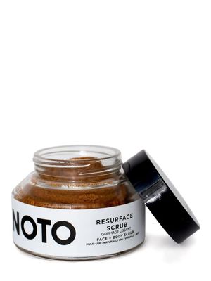 NOTO Botanics - Resurface Scrub (Face Body) Clean, Natural, Non-Toxic Beauty (3.4 oz 100 ml)