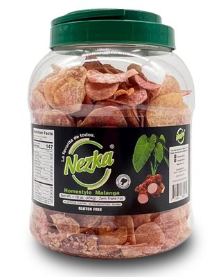 Nezka Purple Taro Chips - Cuban Delicious Crunchy Snacks and Side Dish - 16 Oz